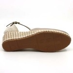 Pitillos sandaal goud 10624